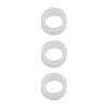 3pcs 18-55mm Camera Lens Screw Cap Gasket Rubber Pad Repair Parts Universal for Nikon Camera Lens view 1