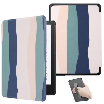 ZSLVPN Case for 7'' Kindle Paperwhite 12th Generation and Kindle Colorsoft Signature Edition 2024 Released - Lightweight Durable Premium PU Leather All New Cover with Hand Strap, Auto Wake/Sleep