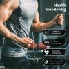 MERNEUO Smart Ring, Health and Fitness Tracker With Calories/Heart Rate/Blood Oxygen/Blood Pressure/Sleep Monitoring, IP68 Waterproof Step Tracker (Gold, #10) view 2