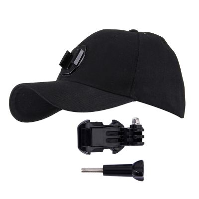 Buckle Mount Outdoor Baseball Cap for Go-Pro Hero 5 Session/5/4 Session/4/3+/3/2/1 Action Camera