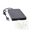 STOBOK Portable USB Floppy Disk Drive External Floppy Disk Reader for Lightweight Design with High Data Transfer Speed Compatible with Operating Systems Black view 2