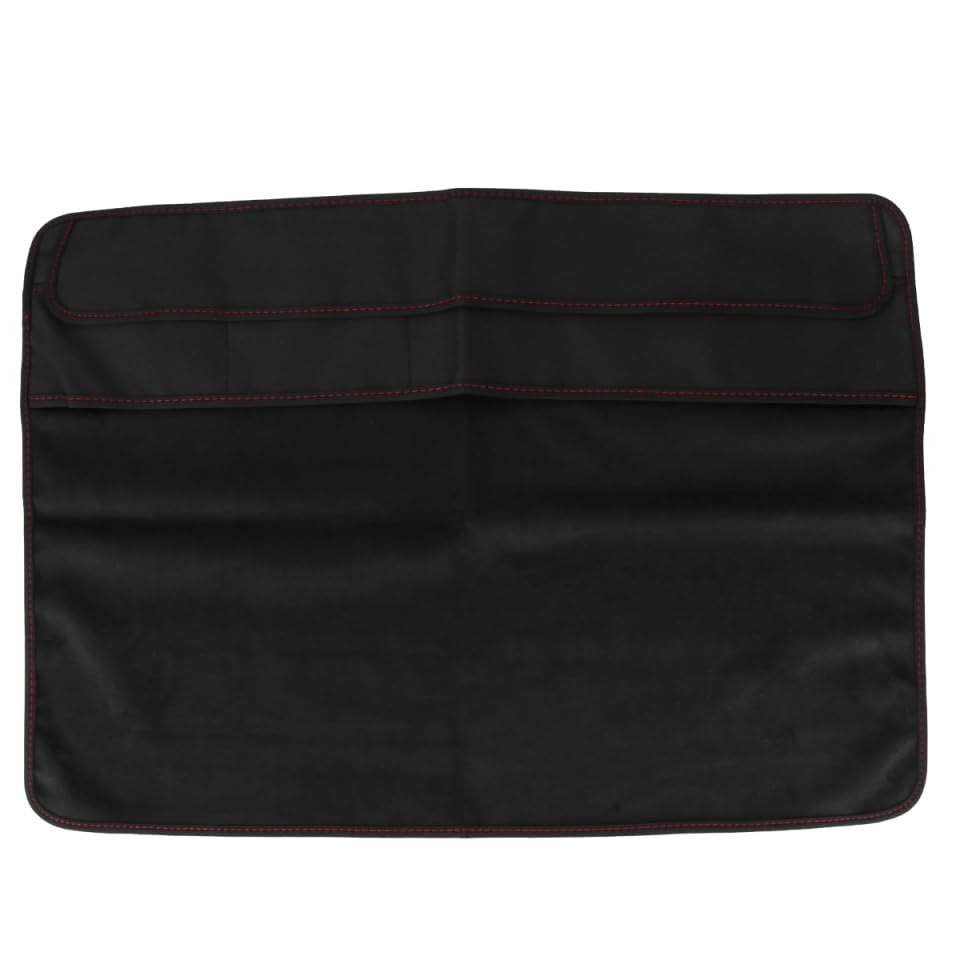 ARTIBETTER 27 Inch Monitor Dust Cover with Storage Pocket Polyester Computer Dust Hood for Pc Desktop Screen Protection against and Scratches