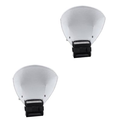 FELTECHELECTR 2pcs Camera Flash Bounce Reflector Diffuser for Ii Lightweight Soft Light Cover Reduces Harsh Light for Improved Photography