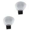 FELTECHELECTR 2pcs Camera Flash Bounce Reflector Diffuser for Ii Lightweight Soft Light Cover Reduces Harsh Light for Improved Photography view 1