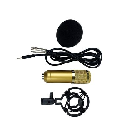 FAVOMOTO Capacitor Microphone Double-Layer Mesh Design High Sensitivity XLR Connector for Recording