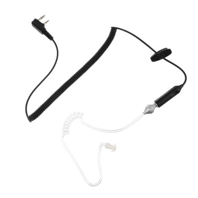 CAXUSD Intercom Wired Headset 3.5mm Jack 2 Pin Earphone Adapter for Hands and Private Communication