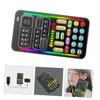 KONTONTY Mini Sound Card Portable Voice Changer Changer for Live Streaming Phone Computer view 4