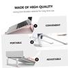 CAXUSD Aluminum Laptop Stand with Height Ergonomic Desktop Riser for Notebook Cooling Portable Folding Holder for Use view 4
