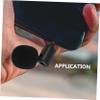 CAXUSD 3.5mm Stereo Mic Bendable Computer Microphone Omnidirectional Microphone for Living Singing view 4