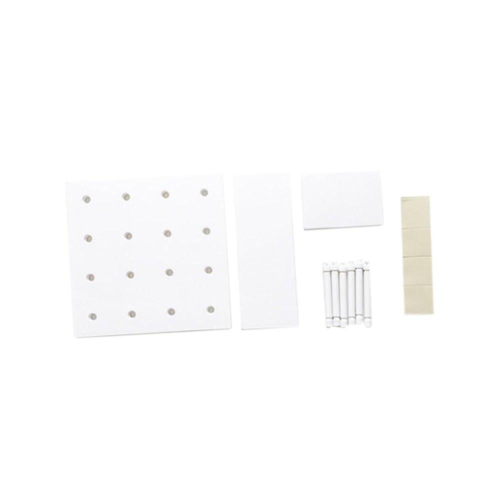 SOESFOUFU White Wall Shelves Storage Rack Shelf Box Bracket Decorative Storage Holder for Routers Toys Cd for Living Bedroom
