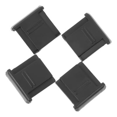 KICHOUSE 4pcs Camera Hot Shoe Cover Hot Shoe Mount Camera Accessories Protective Cap