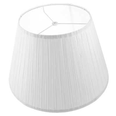ULDIGI Farmhouse Linen Lamp Shade Cover Vintage Half Lampshade for Table Wall Lamps Eye Easy Installation Decorative Light Fixture for Bedroom Living Room