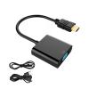 ACGTUY HD 1080P HDMI-Compatible to Cable Adapter with A-dio Power Supply HDTV Male to Female Converter(C) view 1