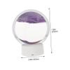 HONMEET Quicksand Lamp for Relaxing Desk Decor Elegant Moving Sand Light Dynamic Night Light for Home Office and Study view 2