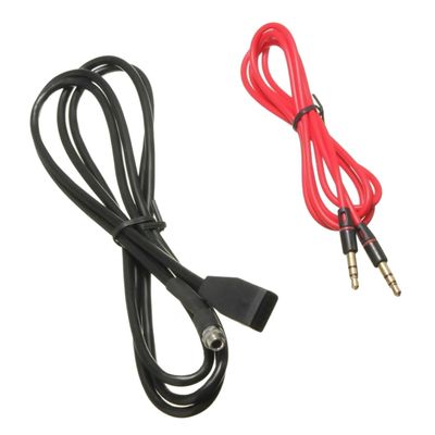 Mikikit 1pc Aux Input Cable for Automobile Audio Connector for Transmission and Superior Sound Quality