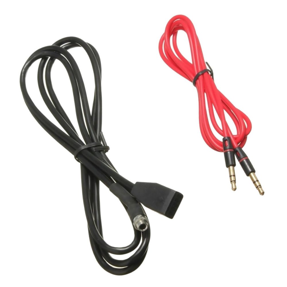 Mikikit 1pc Aux Input Cable for Automobile Audio Connector for Transmission and Superior Sound Quality