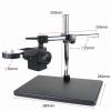Microscope Kit Industrial Electronic Video Microscope Camera Lens Holder Bracket 50mm Universal 360 Rotating Maintenance Workbench-Microscope Stages & Stands Accessories Microscope Lens Adapters(10A- view 2