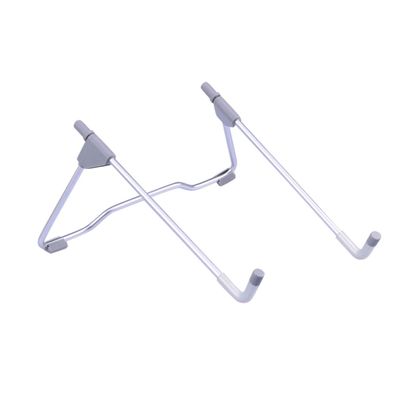 CAXUSD Laptop Stand Folding Riser for Laptops and Tablets Portable Desktop Holder Grey Sturdy Non- Cushion for Comfortable Typing and Viewing