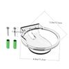 CIYODO Speaker Holder for 4 Wall-Mounted Acrylic Sound-Enhancing Bracket Easy to Assemble Move view 2