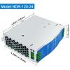24Vdc Power Supply NDR 120W;Dual Output (Input:100-240VAC,Output:24VDC,50/60HZ) Power Supply Switch Switching Converter DC (24V 5A)(10pcs) view 2