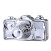 FUNOMOCYA Ceramic Camera Ornament Silver Nordic Style Decorative for Home Office Bedroom Unique Chic Table Adornment Photography Lovers view 1