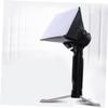 CAXUSD Portable Softbox Flash Diffuser 3-Piece Set for DSLR Cameras Soft Light Box Cover Mount view 2