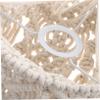 HOLIDYOYO Woven Lampshade Macrame Lamp Cover Ceiling Lamp Shade for Hanging Decor view 4