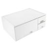 FELTECHELECTR Elevated Desktop Rack 2 Monitor Stand for Desk Monitor Riser Drawer Modern Computer Accessory for Home Office view 1