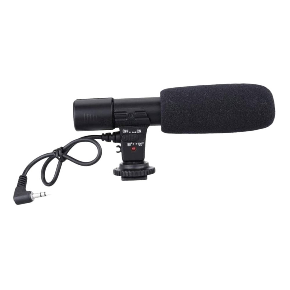 CAXUSD External Microphone for DSLR Cameras Camcorders Phones Lightweight Interview Mic with Pickup Distance Angle Compatible for Vlogging Filmmaking
