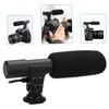 CAXUSD External Microphone for DSLR Cameras Camcorders Phones Lightweight Interview Mic with Pickup Distance Angle Compatible for Vlogging Filmmaking view 3