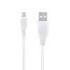 FITE ON 5ft White Micro USB Cable Compatible with Motorola Atrix 2 ATRIX 4G ATRIX HD Cell Phone view 1