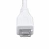 FITE ON 5ft White Micro USB Cable Compatible with Motorola Atrix 2 ATRIX 4G ATRIX HD Cell Phone view 3