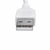 FITE ON 5ft White Micro USB PC Charging Cable PC Laptop Charger Power Cord Compatible with Carbon Audio Zooka Bluetooth Wireless Speaker Bar ZUS-2 ZUS-2GY ZUS-2GYa ZUS-2NV view 4