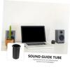 FELTECHELECTR 5pcs Subwoofer Sound Guide Tube Speaker Port Tube Bass Reflex Plastic Speaker Pilot Replacement Reflex view 4