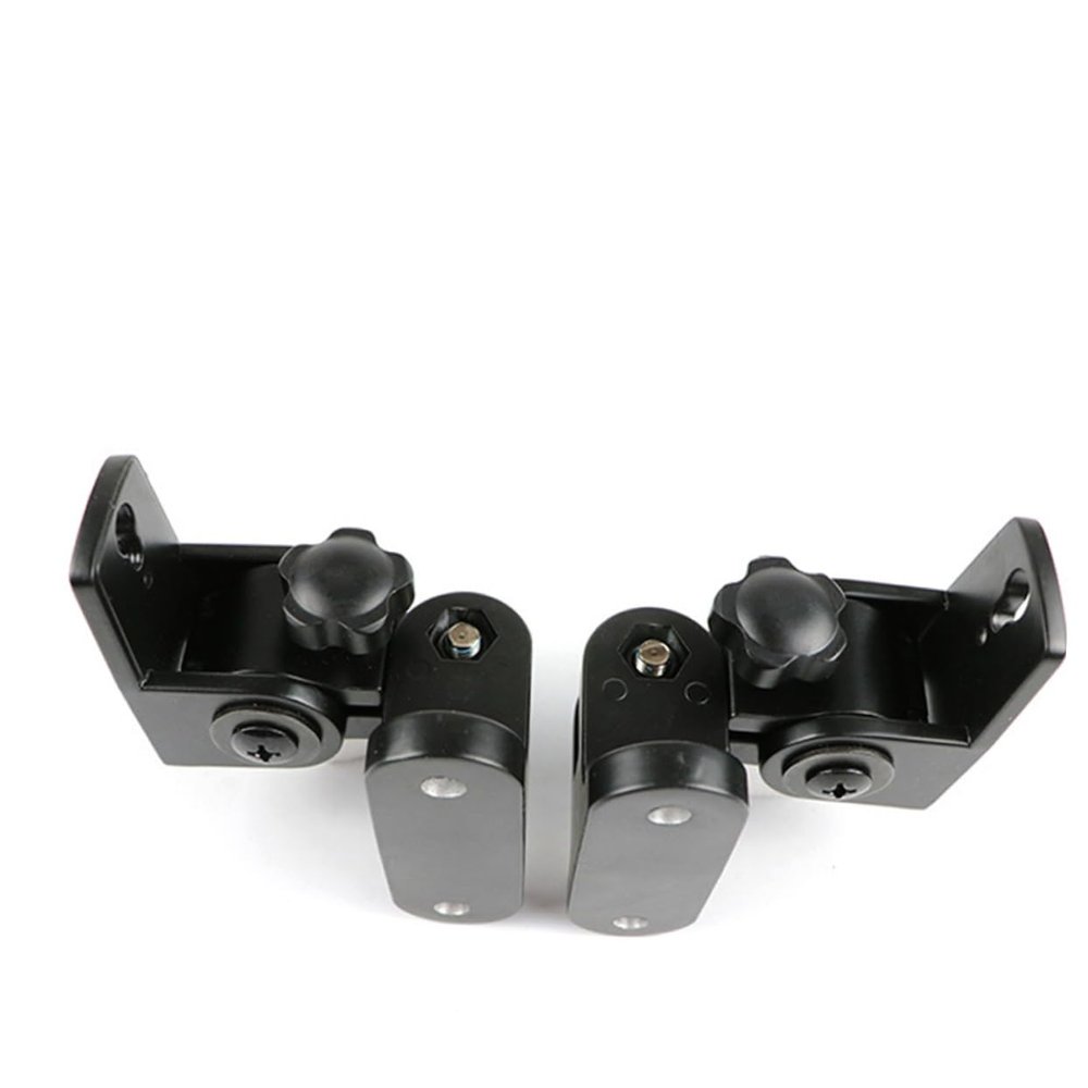 CAXUSD 2pcs Speaker Wall Mount Bracket Zinc Alloy Strong Capacity Universal Surround Sound Holder St