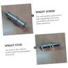 KONTONTY 6pcs Tripod Screw Converter to Threaded Screw Adapters Spigot Studs for Light Stand view 2