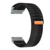 20mm/ 22mm/ 26mm Watch Band For Garmin Fenix 5 6 7 8 Pro Sapphire Solar Forerunner 965 955 935 Epix Pro Gen 2 47mm 51mm Quick Fit 20 22 26 Watch Bands Replacement Men Women (Black-Silver Buckle, Quick-fit 22mm) view 1