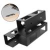 FELTECHELECTR 1set Under Desk Laptop Mount Tray Bracket for Keyboard Storage Ergonomic Design Invisible Shelf for Clean Workspace Compatible Various Laptop view 3