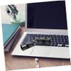 FELTECHELECTR 1set Under Desk Laptop Mount Tray Bracket for Keyboard Storage Ergonomic Design Invisible Shelf for Clean Workspace Compatible Various Laptop view 4