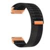 20mm/ 22mm/ 26mm Watch Band For Garmin Fenix 5 6 7 8 Pro Sapphire Solar Forerunner 965 955 935 Epix Pro Gen 2 47mm 51mm Quick Fit 20 22 26 Watch Bands Replacement Men Women (Black-Rose Gold Buckle, Quick-fit 20mm) view 1