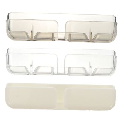 Yardenfun 9pcs Cable Organizer Punch USB Cable Clips for Desk Transparent Cord Management Easy to Use for Charging Colors