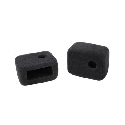 KICHOUSE 2pcs Windproof Cover for Session Noise Reduction Housing Protective Windscreen for Windy Environments Easy Mounting Removal