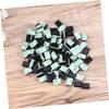 Yardenfun 100pcs Adhesive Cable Clips Black Wire Holder for Organized Cables Easy to Install Clamp for Smooth Surfaces Durable Management view 4