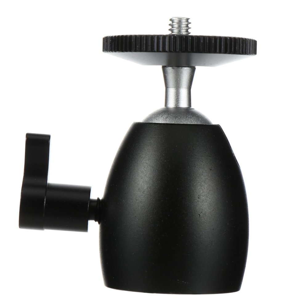 Yardenfun 2pcs Camera Tripod Bracket Swivel Ball Head Screw Mount Bracket for Camera Led Lights