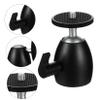 Yardenfun 2pcs Camera Tripod Bracket Swivel Ball Head Screw Mount Bracket for Camera Led Lights view 4