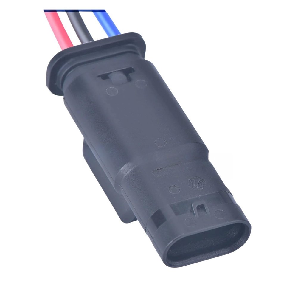 automotive wire connectors 3 Pin Connector Parking Radar Transducer Socket 80A973703A 4K0973703A 80A 973 703 A 4K0 973 703 A Car maintenance(Male 15cm wires)