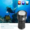 YLHHWVY QX3 400LM LED Flashlight COB Underwater Dive Fill Light Torch (Black) view 4