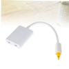KICHOUSE Optical Audio Splitter Fiber Optic Audio Adapter 1x2 Digital Audio Splitter view 3