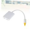 KICHOUSE Optical Audio Splitter Fiber Optic Audio Adapter 1x2 Digital Audio Splitter view 4