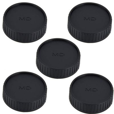 35mm Film Protector 12113 5 Pcs Plastic Back Protective Cover Fit for Seagull MD Mount Camera Lens